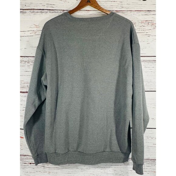 Rural King Combine Flag Graphic Sweatshirt Large Gray Mens Pullover Crewneck - Picture 5 of 10